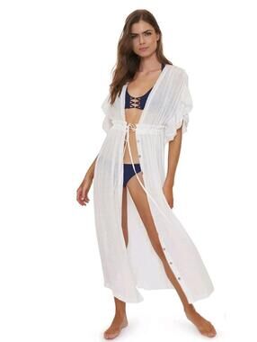 PQ Swim cover up size O/S White